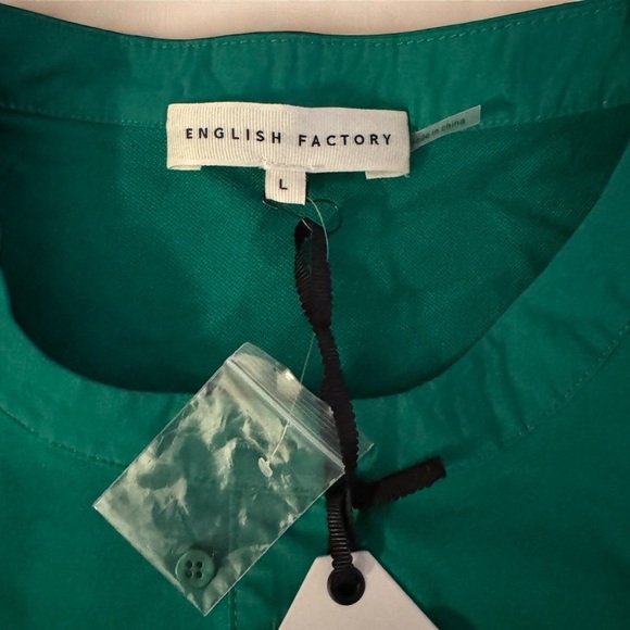 English Factory Mixed Media Puff
Sleeve‎ Top L NWT - Picture 9 of 10